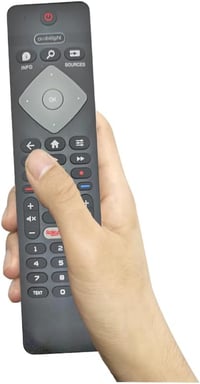 LFYSJTX Philips TV Távirányító - Kompatibilis 43PUS6754/12 43PUS7394 50PUS7394 55PUS6704 Modellekkel, Programozás Nélkül 5