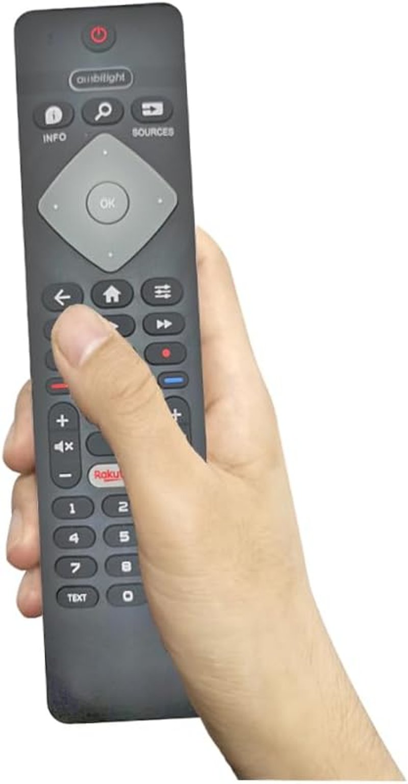LFYSJTX Philips TV Távirányító - Kompatibilis 43PUS6754/12 43PUS7394 50PUS7394 55PUS6704 Modellekkel, Programozás Nélkül