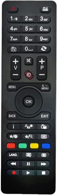 LFYSJTX RC-4875 Univerzális Távirányító Telefunken TV-hez - Kompatibilis TFLD32HD82B TF40189LED13 Modellekkel - Programozás Nélküli Használa 1