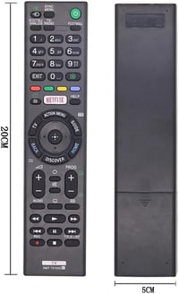 LFYSJTX RMT-TX100D Távirányító Sony Bravia TV-hez - Univerzális Csere Távirányító Kompatibilis KDL Modellekhez, Programozás Nélkül 3