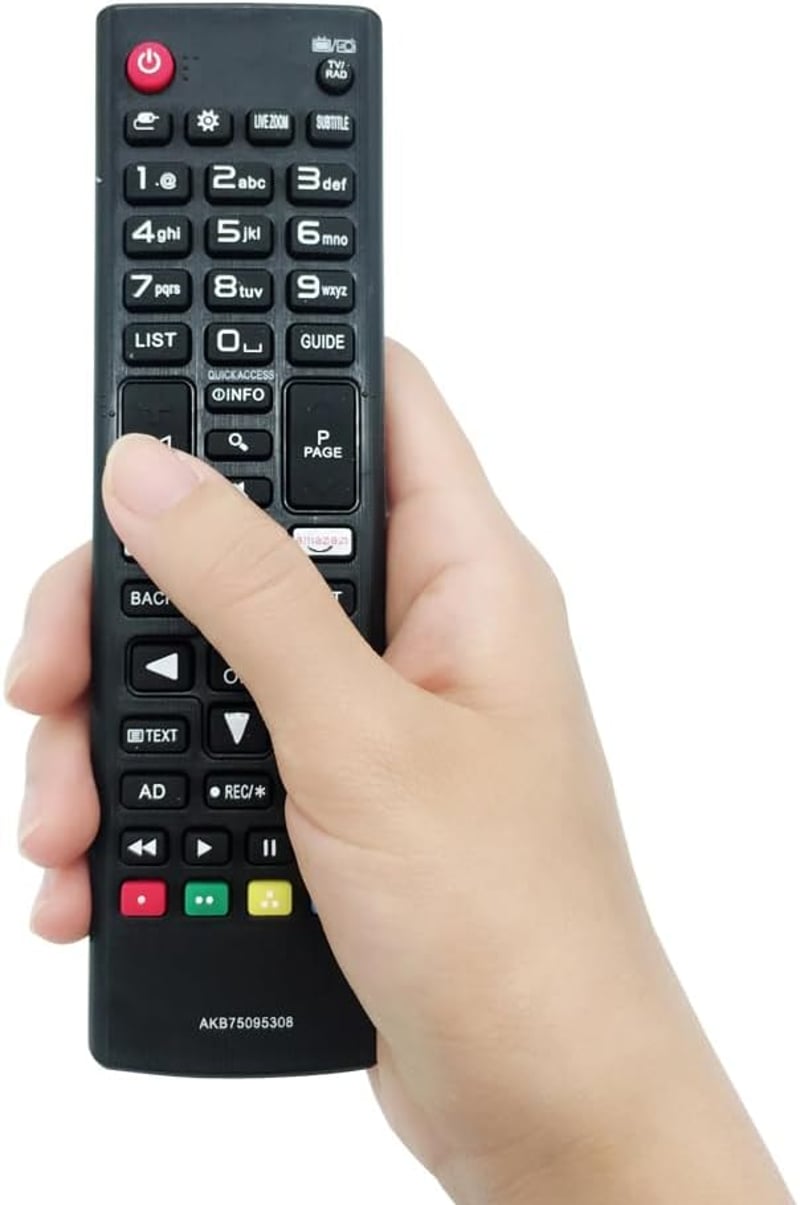 LFYSJTX Univerzális Távirányító LG Smart TV-hez - Kompatibilis 32LJ610V 43UJ634V 49UJ634V 55UJ634V Modellekkel - Programozás Nélküli Használ