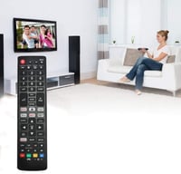 LFYSJTX Univerzális Távirányító LG TV-hez - Kompatibilis 32LH590U 43LH630V 49UH610V Modellekkel - Programozás Nélküli Fekete Vezérlő 10m Hat 3