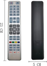 LFYSJTX Univerzális Távirányító Toshiba TV-hez - Netflix, YouTube és Google Play Gombokkal, Kompakt Kialakítás, 10m Hatótáv 3
