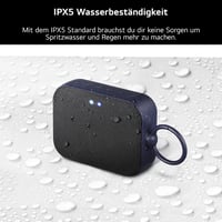 Bluetooth reproduktor LG DXG1 – Hlasitý odposluch na konferenčné hovory, 5-hodinová výdrž batérie, vodotesnosť IPX5, čierny, kompatibilný s iPhone, Google a Galaxy 3