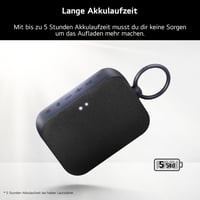 Bluetooth reproduktor LG DXG1 – Hlasitý odposluch na konferenčné hovory, 5-hodinová výdrž batérie, vodotesnosť IPX5, čierny, kompatibilný s iPhone, Google a Galaxy 5