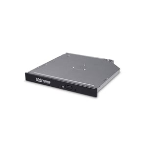 LG Hitachi GTC2N tanki interni DVD pogon za laptop i PC, 12,7 mm, brzina čitanja/pisanja 8X, kompatibilan s Windows 10, crni