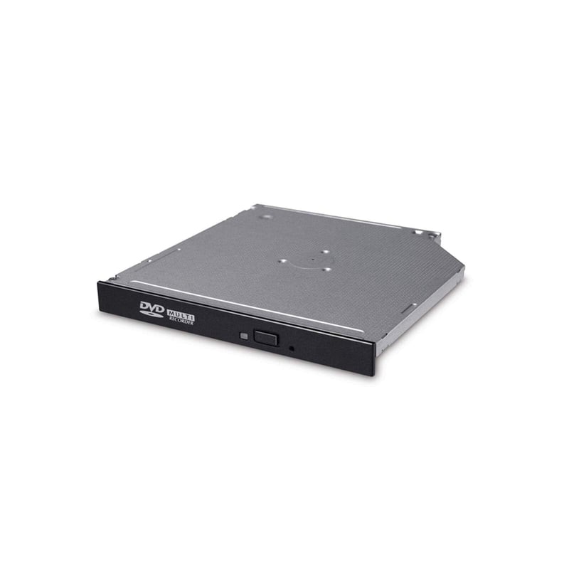 Tenká interná DVD mechanika LG Hitachi GTC2N pre notebooky a PC, 12,7 mm, rýchlosť zápisu/čítania 8X, kompatibilná s Windows 10, čierna