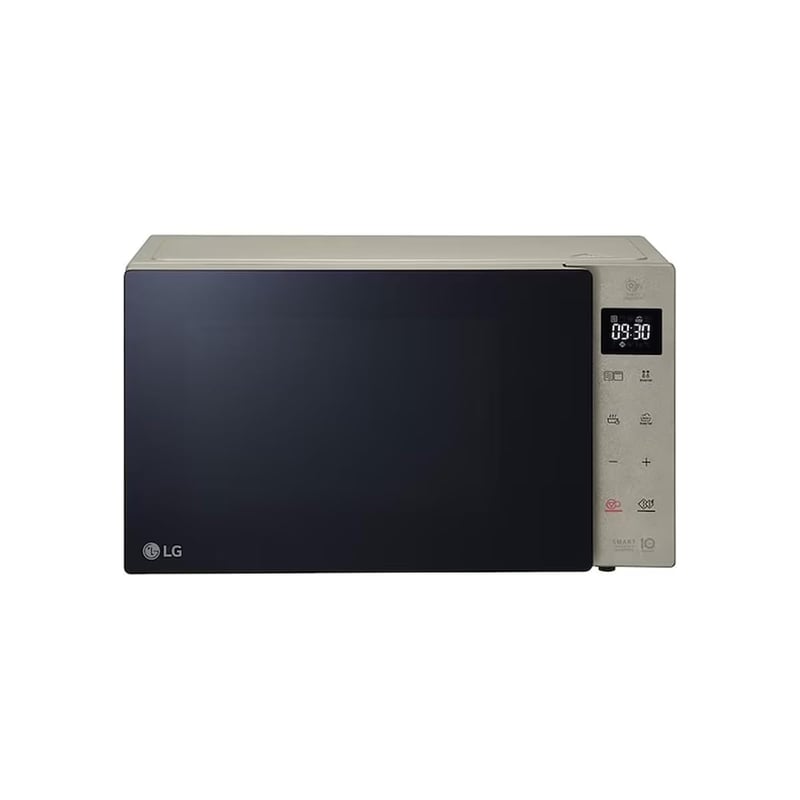 Cuptor cu microunde LG MH6535NBS cu grill, 25 L, 1000 W, Smart Inverter, afișaj LED, Noble Steel, independent