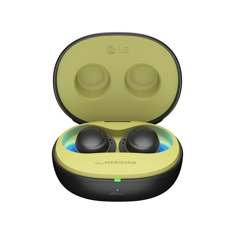 Bluetooth slúchadlá do uší LG Tone Free Fit DTF7Q s technológiou Meridian, potlačením hluku ANC, UVnano+, vodeodolnosťou IPX7, čierne
