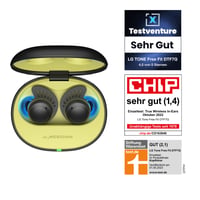 Bluetooth slúchadlá do uší LG Tone Free Fit DTF7Q s technológiou Meridian, potlačením hluku ANC, UVnano+, vodeodolnosťou IPX7, čierne 2