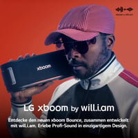 Prenosný Bluetooth reproduktor LG XBOOM Bounce – čierny, vodotesnosť IP67, 30-hodinová výdrž batérie, 27,2 cm, kompatibilný s Google, Siri a Alexa, 2025 3
