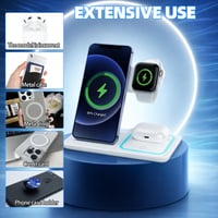 LgCiXli 3 az 1-ben összecsukható töltőállomás iPhone/Apple Watch/AirPods - USB-C 7
