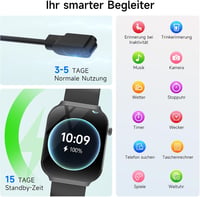 Lgnitek 2026 Smartwatch ECG + HRV Egészségmérő Óra Android iOS-hez 7