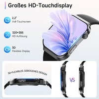 Lgnitek 2026 Smartwatch ECG + HRV Egészségmérő Óra Android iOS-hez 3