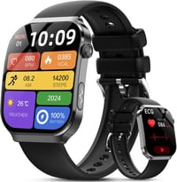Lgnitek 2026 Smartwatch ECG+HRV Egészségfigyelő Férfiaknak Nőknek Android iOS 1