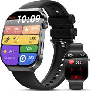 Lgnitek 2026 Smartwatch ECG + HRV Egészségmérő Óra Android iOS-hez