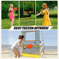 LGVOA Sportszett Ütőkkel - Tollaslabda, Pingpong, Tenisz, Pickleball Játékokhoz 4