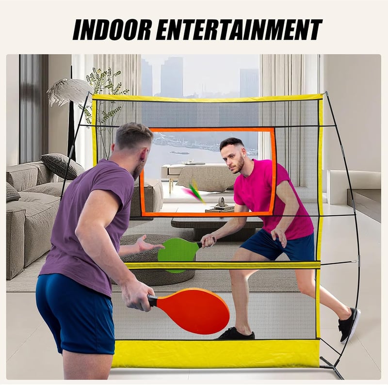LGVOA Sportszett Ütőkkel - Tollaslabda, Pingpong, Tenisz, Pickleball Játékokhoz