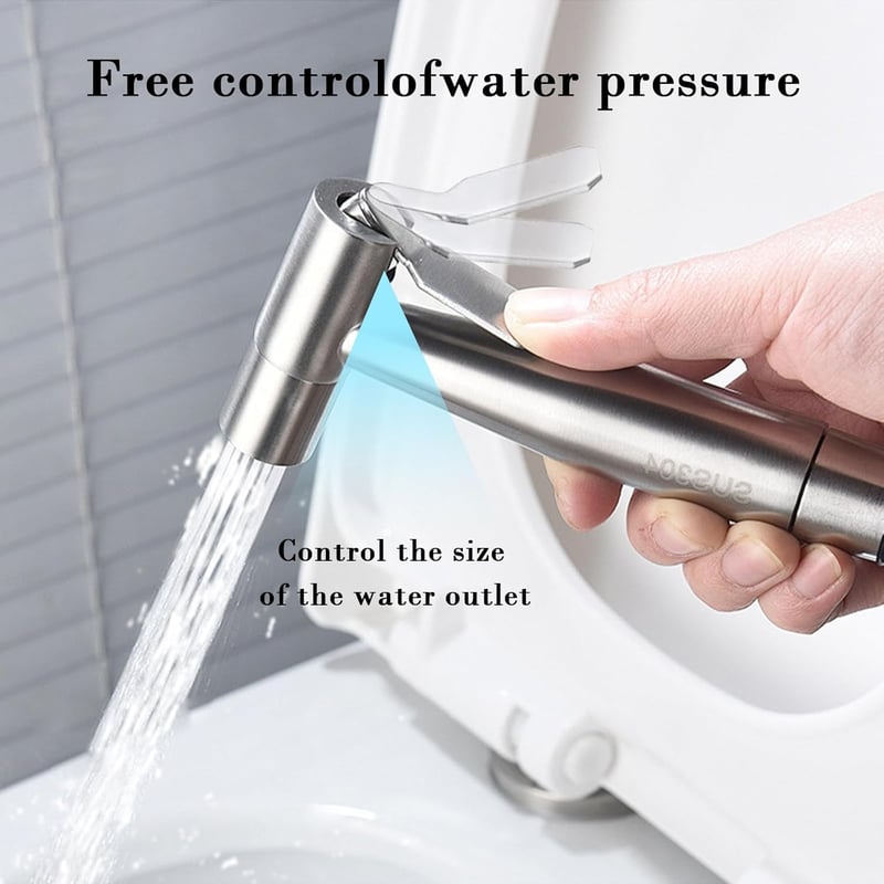 Lhdfyqt Kézi Bidet Sprayer Toalett Higiéniához, Hidegvizes Zuhanyfej