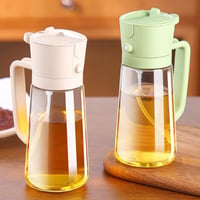 LiangYuanZen 2in1 olajpermetezõ 470ml üveg zöld - sütéshez, salátához, grillezéshez - Green 6