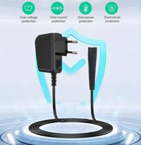 LIANSUM 12V elektromos borotva töltő Braun Series 9 7 5 3 3040s 3000s 5190cc 6620 9000 hálózati tápegység fekete 6