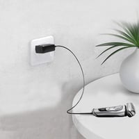 LIANSUM 12V elektromos borotva töltő Braun Series 9 7 5 3 3040s 3000s 5190cc 6620 9000 hálózati tápegység fekete 5