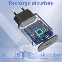 LIANSUM 25W USB C gyorstöltő hálózati töltő adapter Samsung Galaxy S24 S23 S22 S21 S21 Ultra S20 Ultra A71 A52 A54 5G EPTA800N 3
