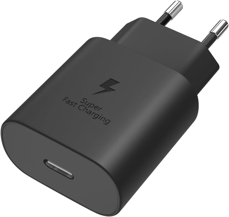 LIANSUM 25W USB C gyorstöltő hálózati töltő adapter Samsung Galaxy S24 S23 S22 S21 S21 Ultra S20 Ultra A71 A52 A54 5G EPTA800N
