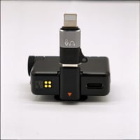Adaptér Liaoan DJI Mic Mini pre mobilné telefóny, iPhone 14 13 12 11, smartfóny, PC a Mac, konektor pre prijímač bezdrôtového mikrofónu, príslušenstvo, 2 ks 2