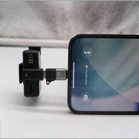Adaptér Liaoan DJI Mic Mini pre mobilné telefóny, iPhone 14 13 12 11, smartfóny, PC a Mac, konektor pre prijímač bezdrôtového mikrofónu, príslušenstvo, 2 ks 3