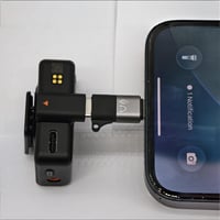 Adaptér Liaoan DJI Mic Mini pre mobilné telefóny, iPhone 14 13 12 11, smartfóny, PC a Mac, konektor pre prijímač bezdrôtového mikrofónu, príslušenstvo, 2 ks 4