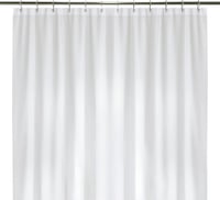 LiBa PEVA Zuhanyfüggöny Alátét, Fehér, 183 x 183 cm, Vízálló, Penészálló, Antimikrobiális, Tartós Fürdőszobai Védőfüggöny 1