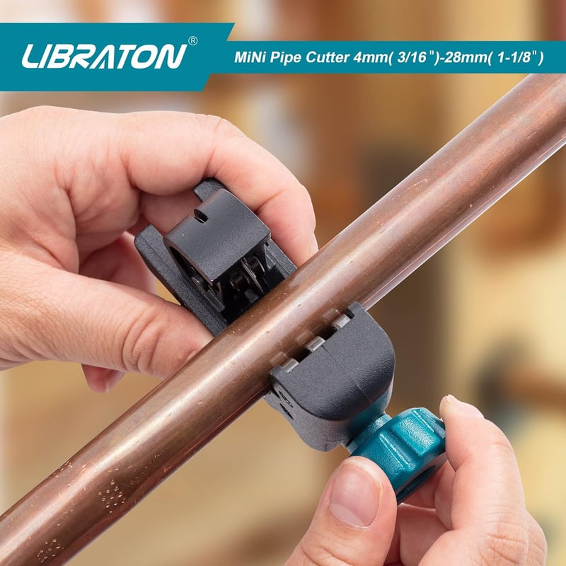 Libraton E Mini csőmetsző 4-28 mm réz és rozsdamentes acél csövekhez
