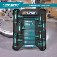 LIBRATON T-fogantyú csavarhúzó készlet, 7 részes metrikus imbuszkulcs szett 2,5-10 mm 8