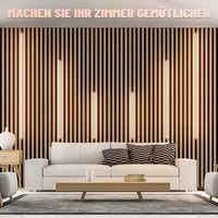 Lichaser LED szalag akusztikus panelhez, 6 db dimmelhető meleg fehér, önragasztó  (2 x 40 + 4 x 70 cm) 7