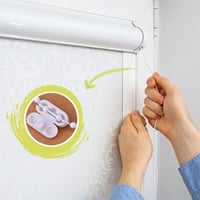 LICQIC Rolócsalád Lánc Csatlakozó Fehér Műanyag 4,5mm Golyólánchoz 4