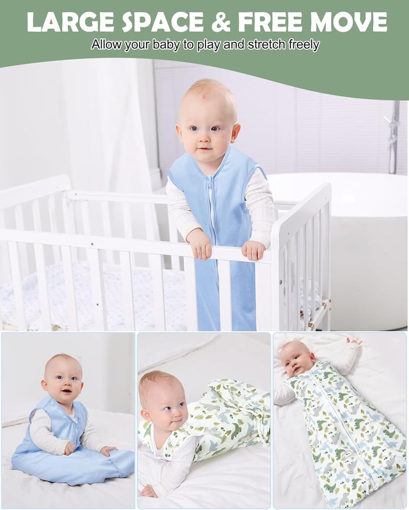 Lictin nyári alvózsák 2 db, 0,5 tog, 18-36 hónapos, 83-99 cm, kék