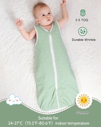 Lictin nyári hálózsák 2 db-os szett 0.5 tog 18-36 hó zöld 2