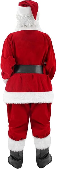 Licus Deluxe Mikulás Jelmez 11 Részes Felnőtt Karnevál Cosplay Szett 3