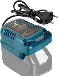 Lieberwell Töltő Makita 18V Akkumulátorokhoz, Hordozható Mini Gyorstöltő LED Kijelzővel BL1815N BL1830 BL1840 BL1850B BL1860 Kompatibilis 1