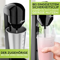 Liebfeld Shake Mixer fekete koktél keverő 4