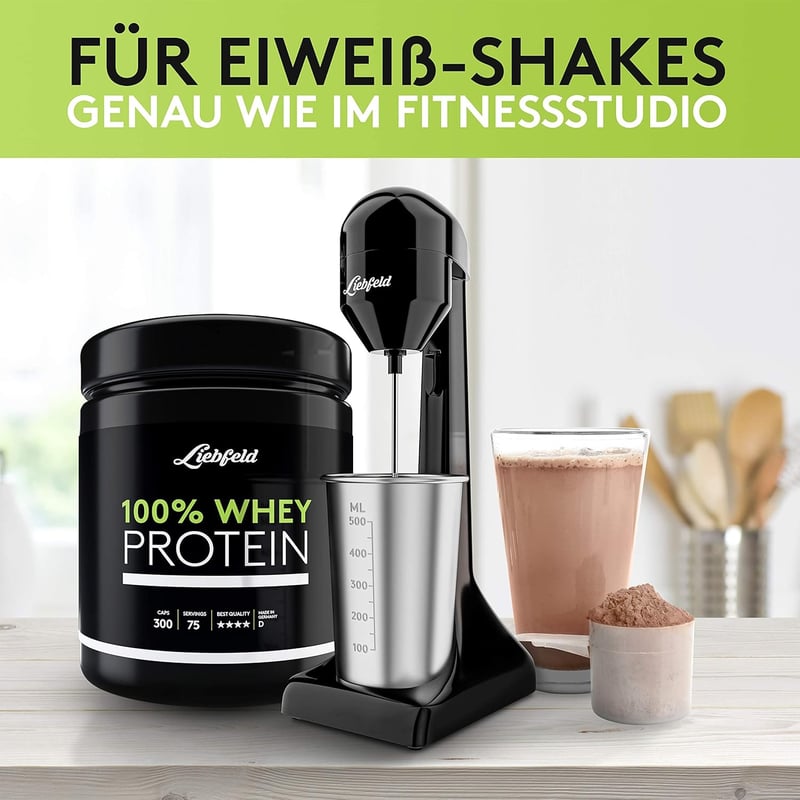 Liebfeld Shake Mixer fekete koktél keverő