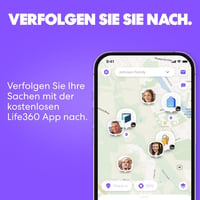 Life360 Tile Slim Bluetooth Tracker - Pénztárca és Kulcs Kereső, iOS Android Kompatibilis - 1er-Pack, black 5