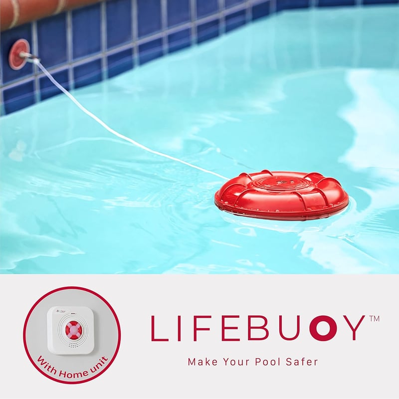 Lifebuoy Okos Medence Riasztó Rendszer Mozgásérzékelővel és Alkalmazásvezérléssel