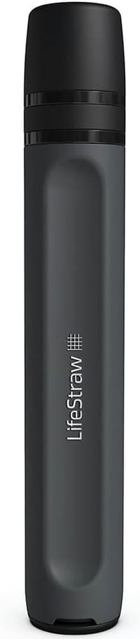 LifeStraw Peak Series személyi vízszűrő szívószál - sötétszürke 1