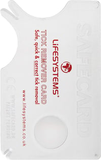 Lifesystems Kullancs Eltávolító Kártya - Gyors és Biztonságos Eltávolítás - 8.5 x 5.4 x 0.1 cm 2