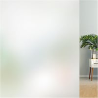 Lifetree Mattüveg Ablakfólia 44,5x200cm - Öntapadós Privácyfólia UV Védelemmel 1