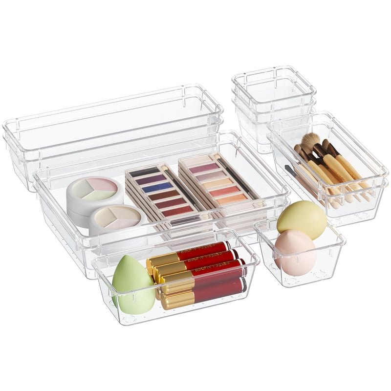 Lifewit prozirni set organizatora za ladice - 16 komada