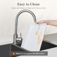 Lifewit Műanyag Tálca Szett 6 db 36,7x24 cm Fehér BPA-Mentes 6
