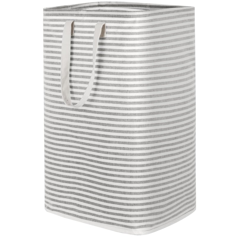 Lifewit sklopiva košara za rublje, 80 L - siva - 40x30x60 cm